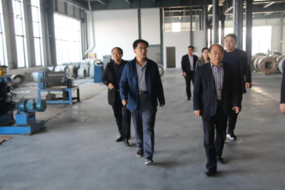 縣工信局、縣科技局、縣促進會到泰來鋼構(gòu)走訪調(diào)研
